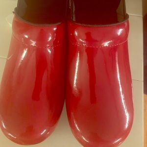 Red Patton nursing shoes never worn